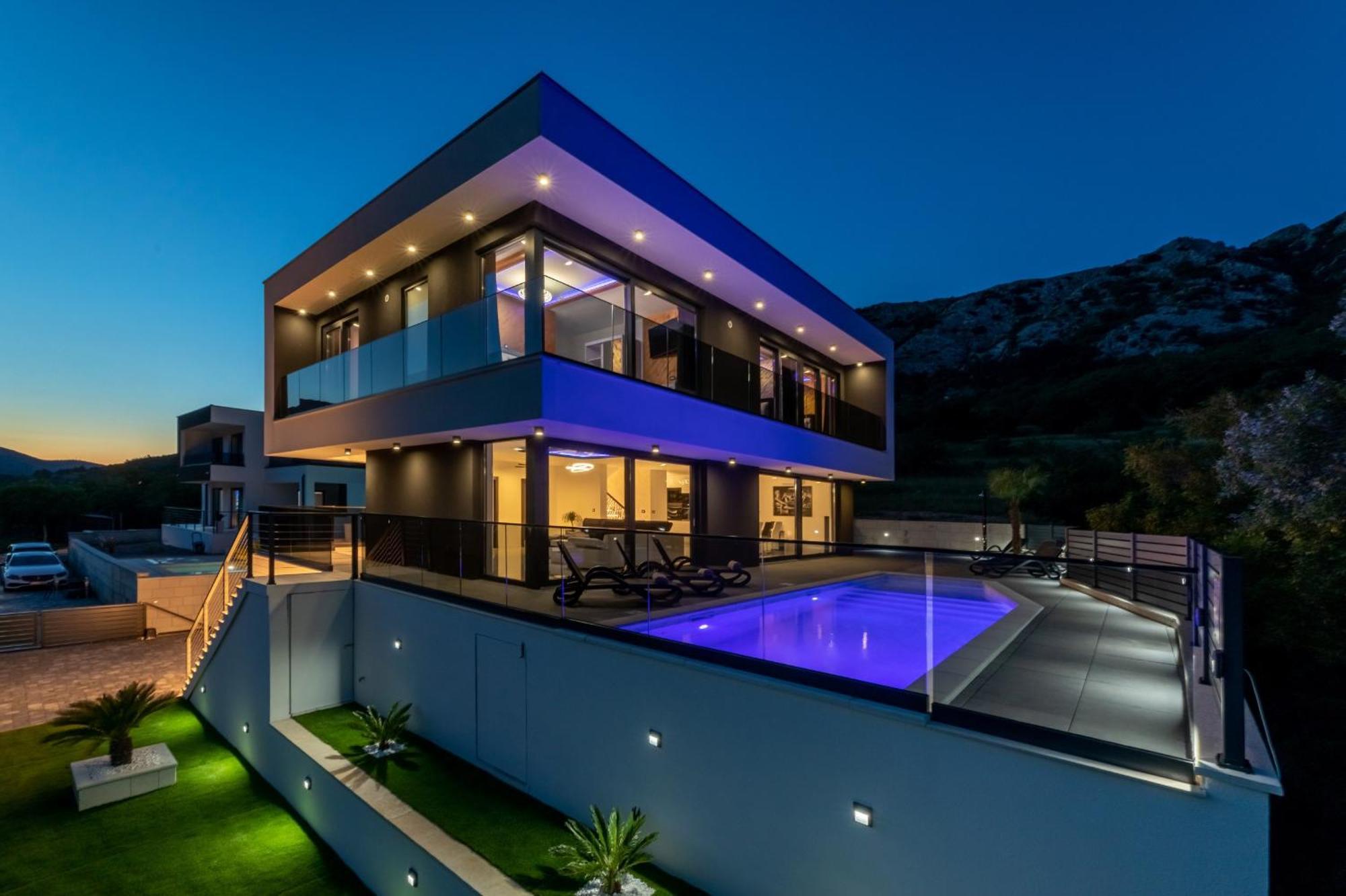 Villa Bellezza Draga Bašćanska Dış mekan fotoğraf