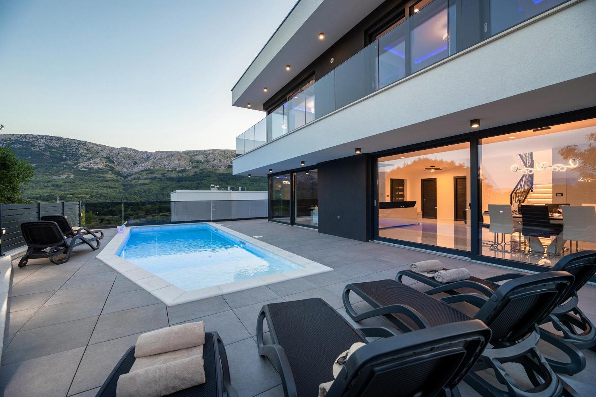 Villa Bellezza Draga Bašćanska Dış mekan fotoğraf