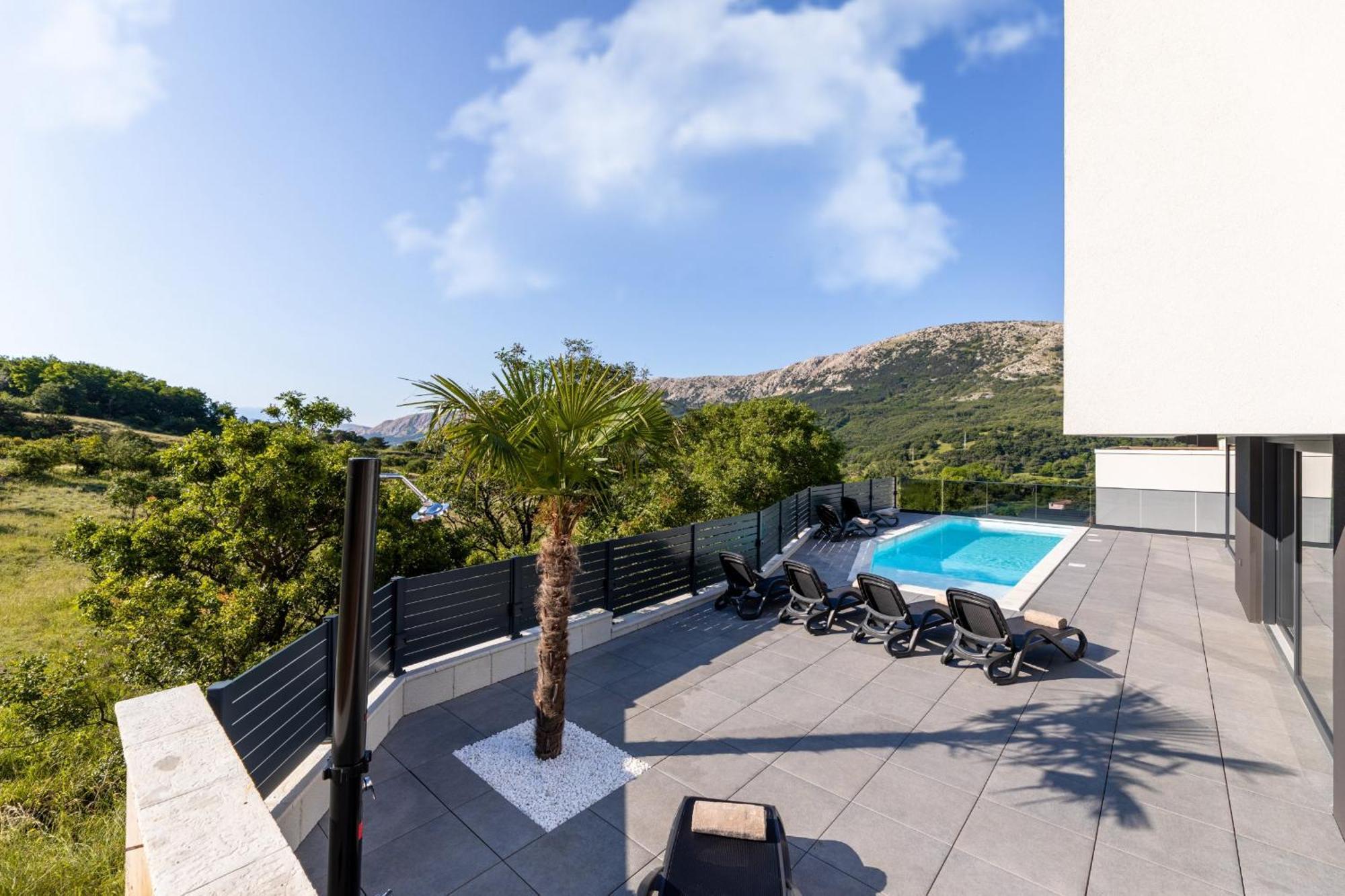 Villa Bellezza Draga Bašćanska Dış mekan fotoğraf