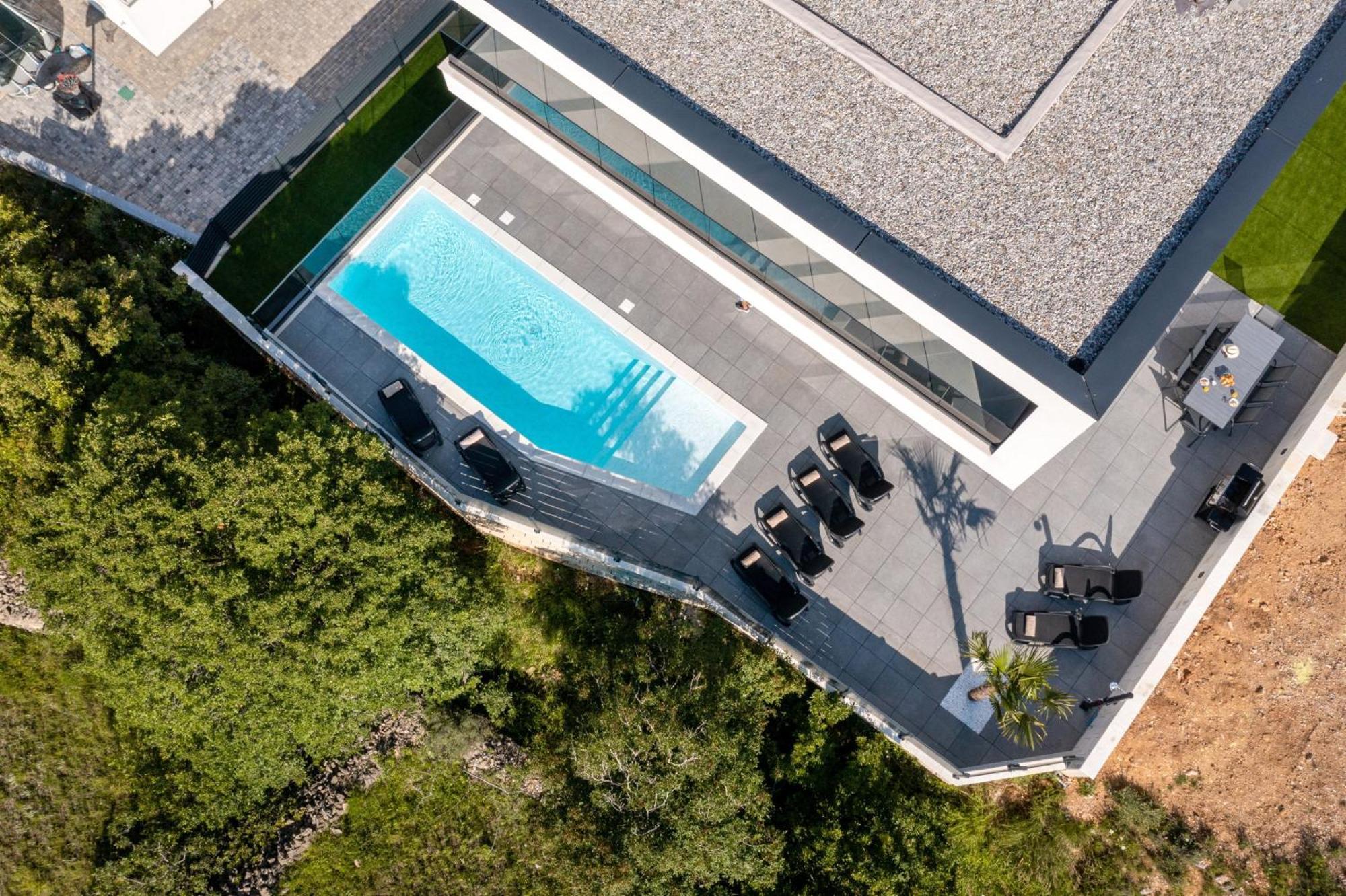 Villa Bellezza Draga Bašćanska Dış mekan fotoğraf